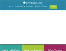 Tablet Screenshot of hollyridge.org